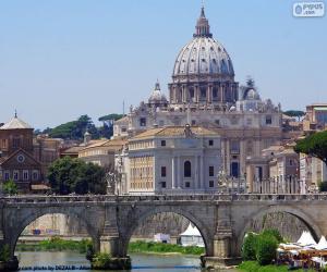 yapboz Vatikan, Roma, İtalya